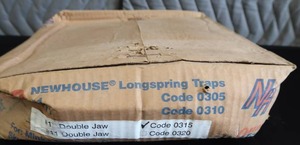 lot 9 image: NIB 12 NEWHOUSE LONGSPRING TRAPS