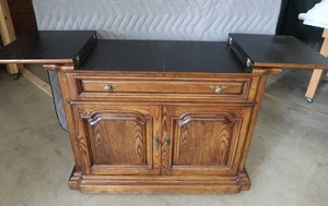GORGEOUS 1970'S HIBRITON BURNHARDT FLIP TOP BUFFET