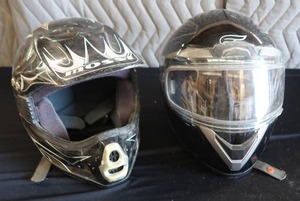 lot 59 image: PAIR OF HELMETS