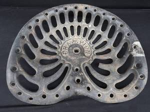 lot 103 image: CHAMPION CAST IRON TRACTOR SEAT