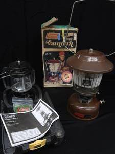 lot 113 image: 2 COLEMAN LANTERNS