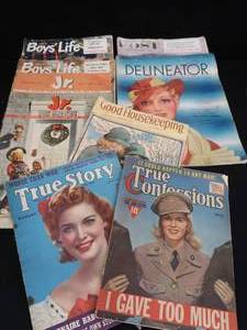 lot 120 image: VINTAGE MAGAZINES