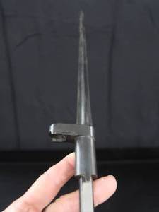 lot 115 image: RUSSIAN MOSIN NAGANT SPIKE BAYONET  GUN PARTS