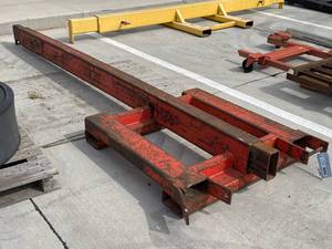 Heavy-Duty Steel Forklift Extension Attachment
