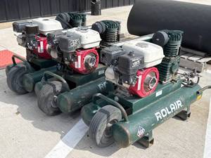 lot 199 image: Three Non-Working Rolair Air Compressors for Parts