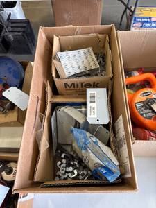 lot 303 image: Steel Plywood Clips and Assorted Structural Brackets