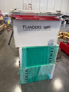 lot 279 image: Three Cases of 14 x 24 x 1 Furnace Air Filters, Mixed Brands