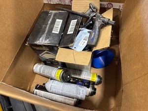 lot 391 image: AdvanTech Subfloor Adhesive with Applicator and Accessories