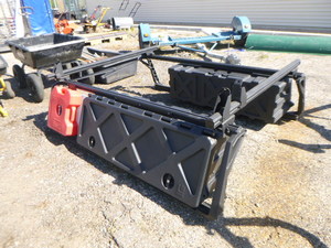 lot 3 image: Leitner Truck Rack with Storage Boxes
