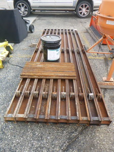 lot 7 image: 104 Concrete Sidewalk Steel Forms