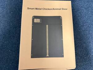 lot 18 image: Smart Metal Chicken Door