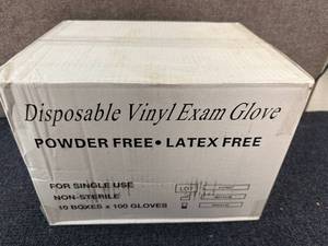 lot 41 image: 14 x 100ct of Disposable Vinyl Gloves - Small