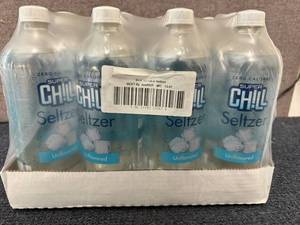 lot 120 image: 12ct of Super Chill Unflavored Seltzer