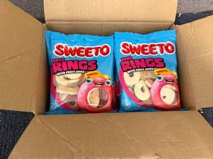 lot 130 image: 12 Bags of Sweeto Sour Rings
