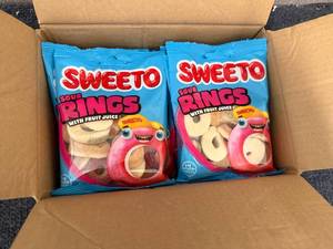 lot 134 image: 12 Bags of Sweeto Sour Rings