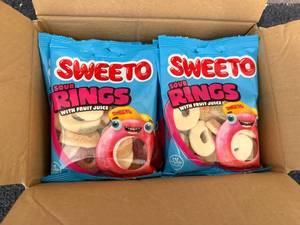 lot 138 image: 12 Bags of Sweeto Sour Rings