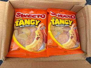 lot 144 image: 12 Bags of Sweeto Sour Tangy