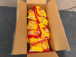 lot 147 image: 12 Bags of Starburst Original