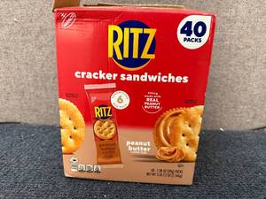 lot 159 image: 40 Packs of Ritz Peanut Butter Crackers