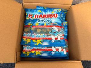 lot 164 image: 12 Bags of Sour Smurfs