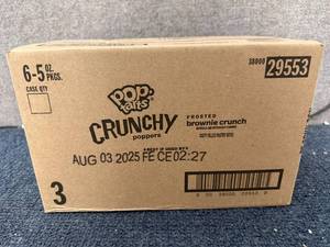 lot 166 image: 6 Packs of Pop Tarts Crunchy Poppers