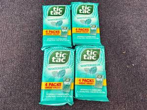 lot 183 image: 4 Packs of Tic Tac Wintergreen