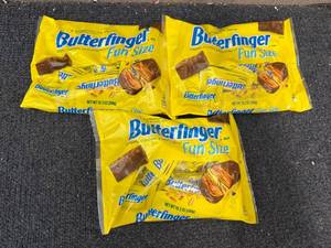 lot 191 image: 3 Bags of Butterfinger Fun Sized