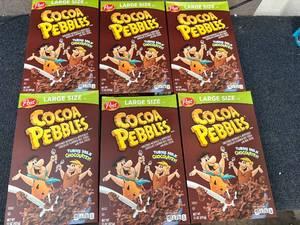 lot 198 image: 6 Boxes of Cocoa Pebbles