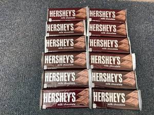 lot 223 image: 12 Hersheys Milk Chocolate Bars
