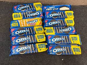 lot 234 image: 12 Packs of King Sized Oreos