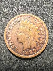lot 64 image: 1899 US INDIAN HEAD CENT