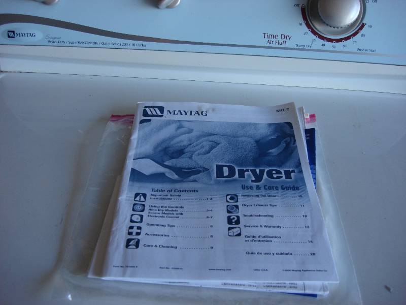 clothes dryer