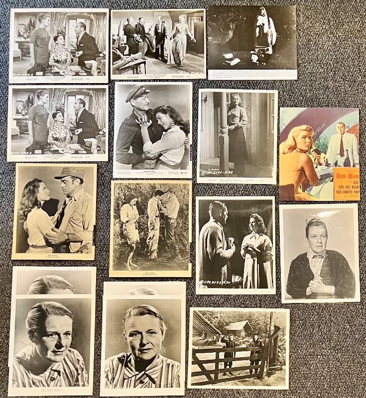 lot 142 image: Collection of Vintage Movie Promotional Photos and Lobby Cards including Juke Box Rhythm and Our Man