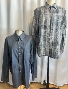 lot 150 image: Canali Mens Long Sleeve Dress Shirts