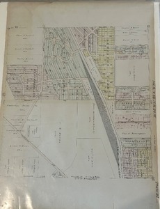 lot 186 image: Collection of 5 Vintage Minneapolis Plat Maps SEE ALL PHOTOS