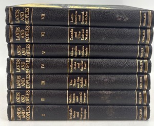 lot 268 image: Lands and Peoples 7-Volume Illustrated Hardcover Book Set by Grolier