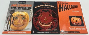 lot 303 image: Set of 3 Halloween Collectibles Guide Books