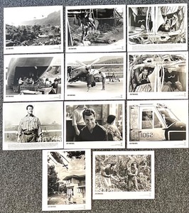 lot 227 image: Set of 11 Air America 1990 Movie Promo Photos with Envelopes, Mel Gibson & Robert Downey Jr.