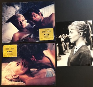 lot 228 image: Jean Seberg Photo Lot including Kill French Film Lobby Cards and Portrait