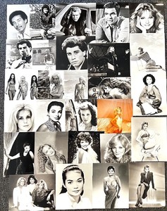 lot 235 image: Collection of 28 Vintage Hollywood Celebrity Publicity Photos Featuring Starsky & Hutch, Barbra Eden , Elizabeth Montgomery, John Travolta and more
