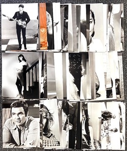 lot 253 image: Large Collection of 71 Vintage Celebrity Publicity Portraits and Photos Featuring Sir Paul McCartney, Sharon Tate, Joan Collins, Jean Seberg, Linda Thorson, Burt Reynolds, Jamie Lee Curtis, Marianne Faithfull, and so many more