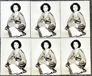 lot 256 image: Set of 6 Suzanne Pleshette Black and White 8 x 10 Portrait Prints