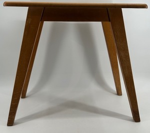 lot 349 image: Wooden Mid-Century Modern Rectangular Side Table