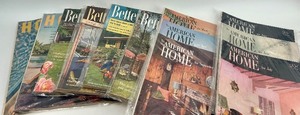 lot 370 image: Vintage Magazine Lot Holiday and Better Homes & Gardens 1950s Issues