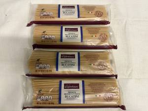 lot 106 image: 4x Premium Bronze Cut Pasta-Bucatini