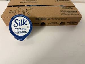 lot 352 image: UP. 16x Silk Vanilla Yogurt-Danone