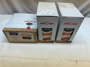 lot 309 image: 3x 12pkgs Land O Lakes-Carmel & Chocolate Cocoa Mix