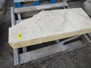lot 85 image: Natural Stone Step