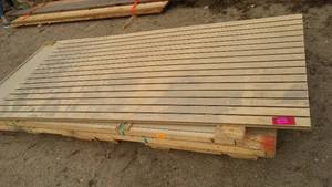 lot 74 image: Uline Birch Slat Wall (5)