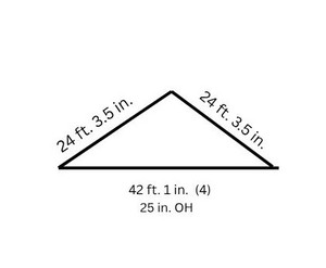 lot 6 image: 2 x 4 Floor (4) and 2 x 6 Roof Truss